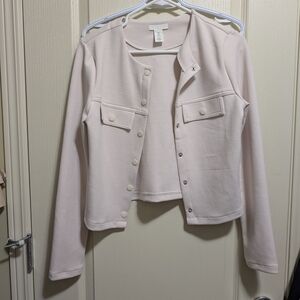 H&M Light Pink Blazer Jacket